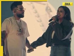 Parineeti Chopra sings Amar Singh Chamkila song with her ‘brother’ Karan Aujla at his Mumbai concert; video goes viral