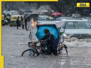 Delhi-NCR Rains: Heavy downpour lashes National Capital, Noida, Gurugram, Ghaziabad, Faridabad; temperature drops to…